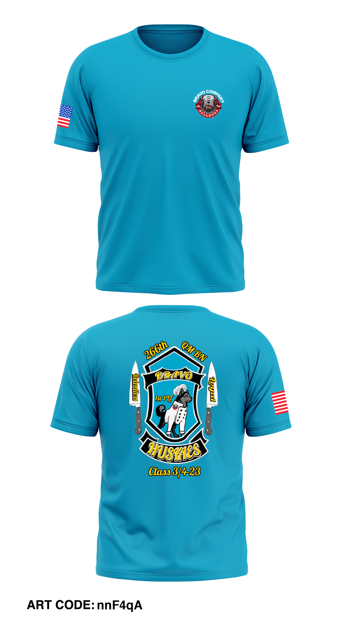 266th QM BN Core Men's SS Performance Tee - nnF4qA
