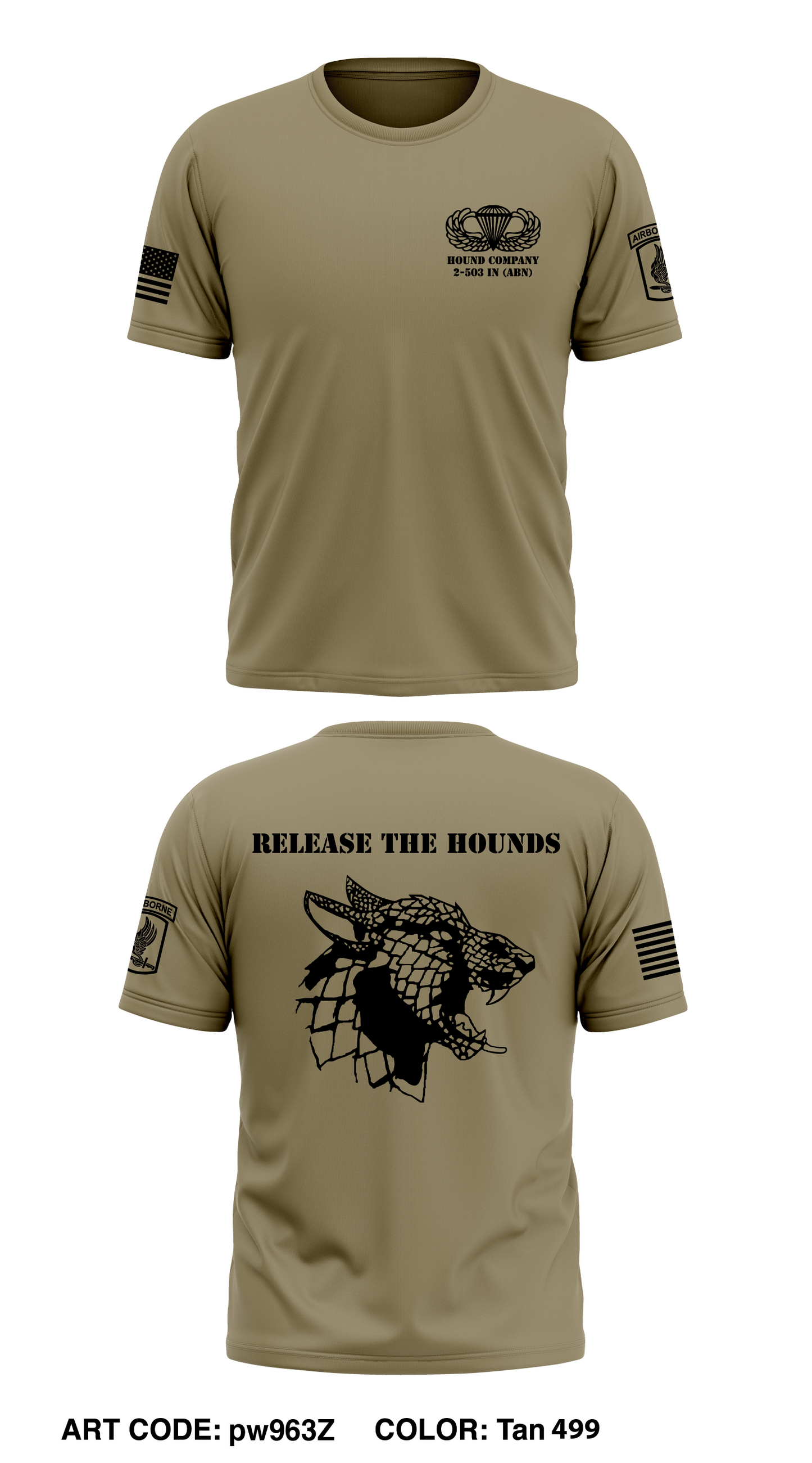Hound Company 2-503 Core Men's SS Performance Tee - pw963Z