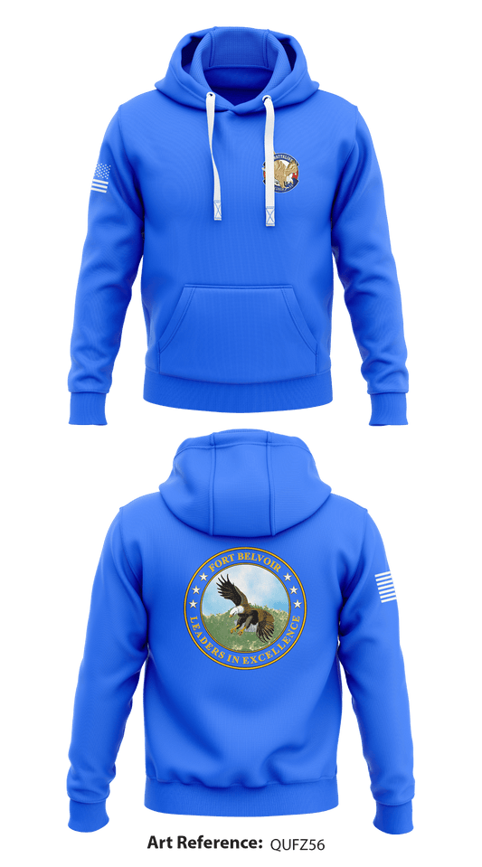HQBN, USAG Fort Belvoir  Core Men's Hooded Performance Sweatshirt - qUfZ56