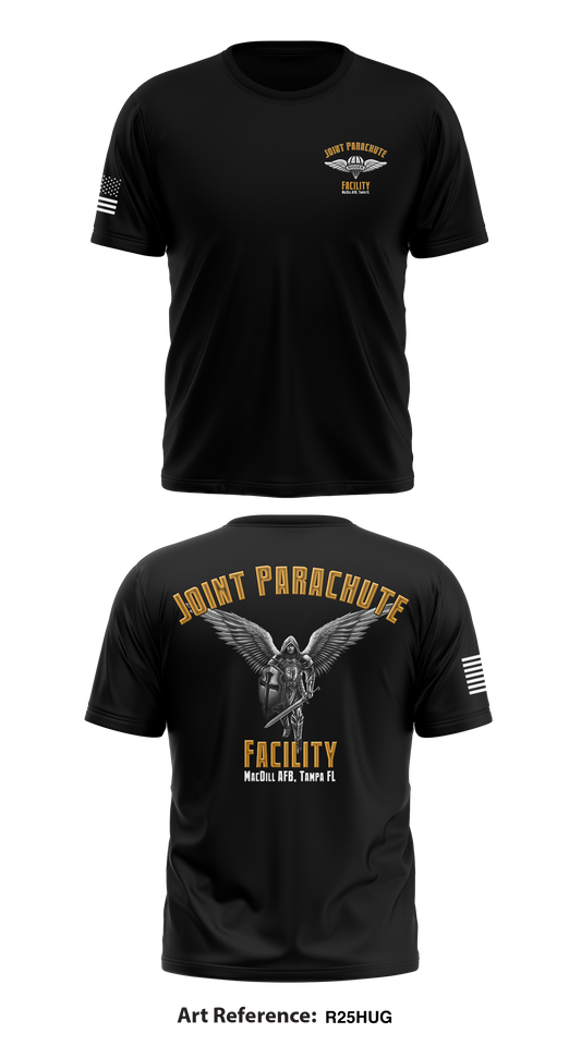 Joint Parachute Facility, MacDill, AFB Core Men's SS Performance Tee - r25hUG