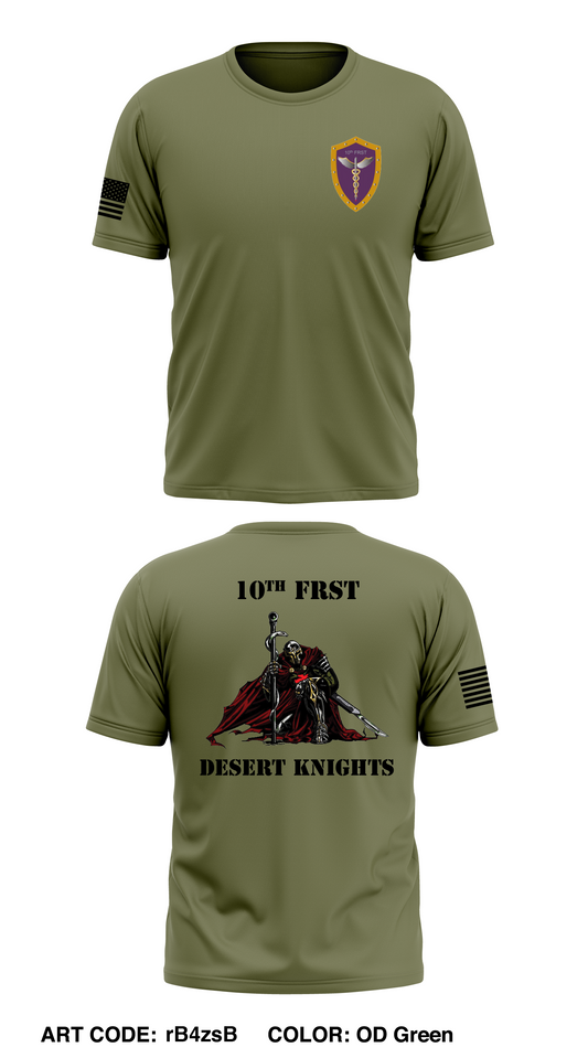 10th FRSD Core Men's SS Performance Tee - rB4zsB