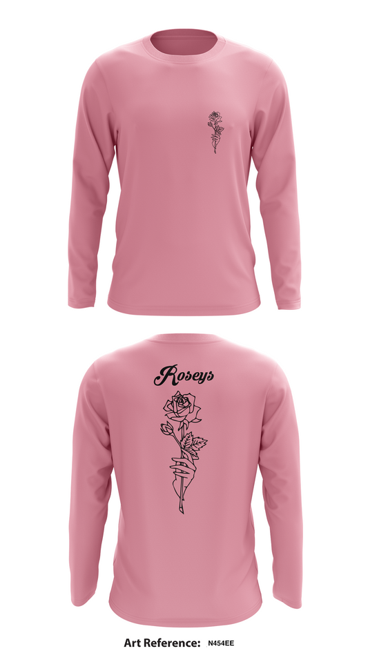 roseys Store 1 Core Men's LS Performance Tee - N454EE