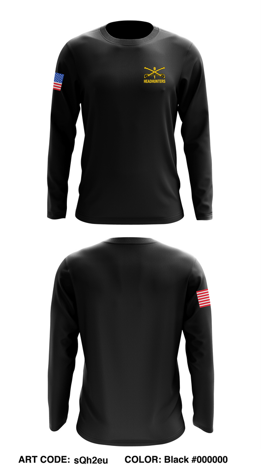1st Battalion, 9th Cavalry Regiment Store 1 Core Men's LS Performance Tee - sQh2eu