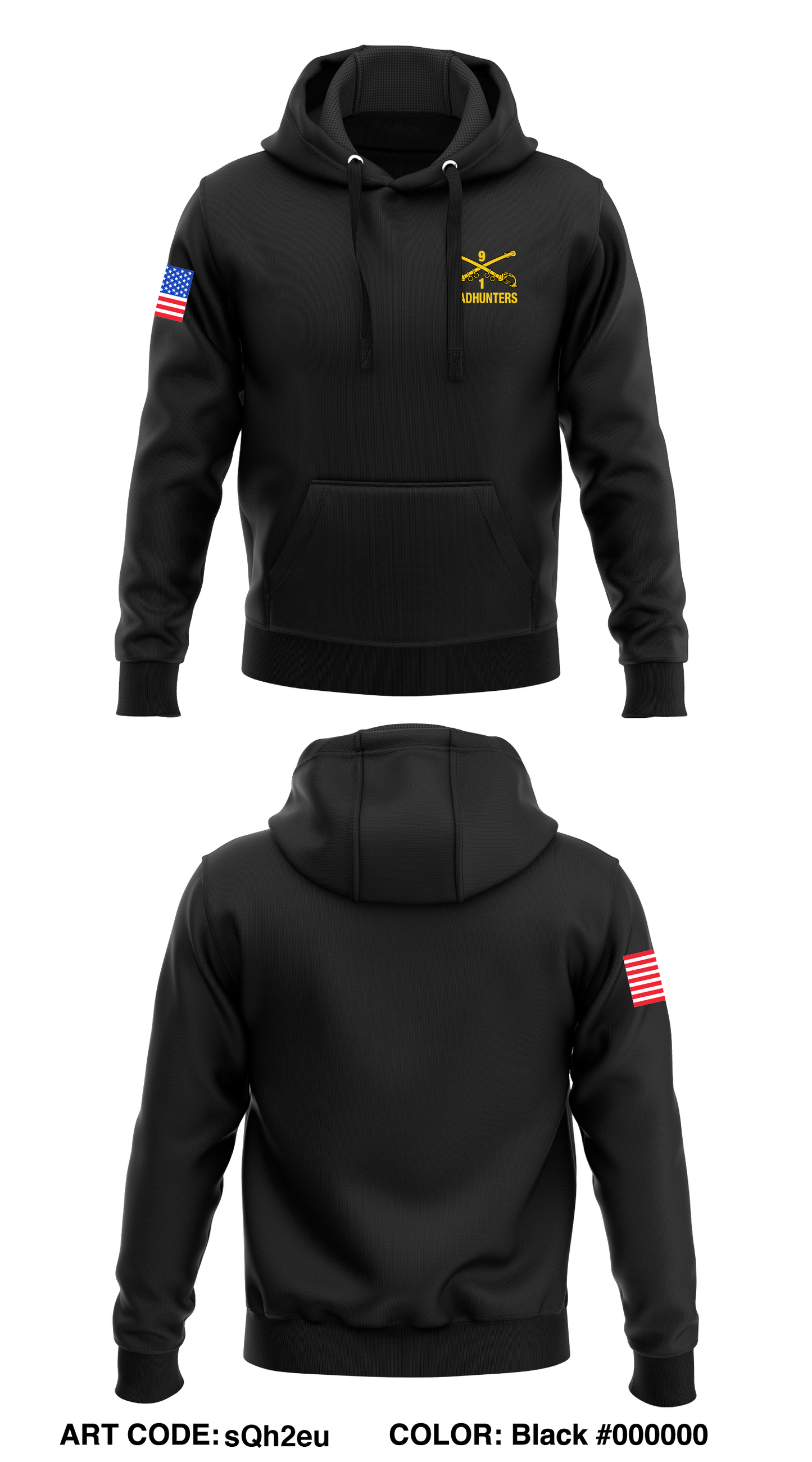 1st Battalion, 9th Cavalry Regiment Store 1  Core Men's Hooded Performance Sweatshirt - sQh2eu