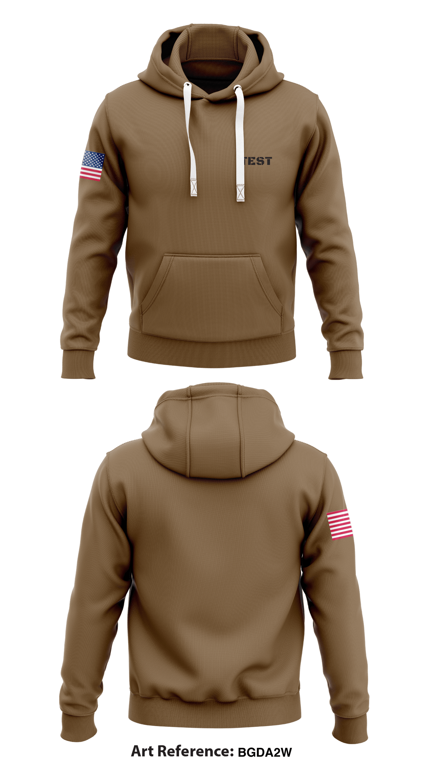 TEST2  Core Men's Hooded Performance Sweatshirt - bGDa2W