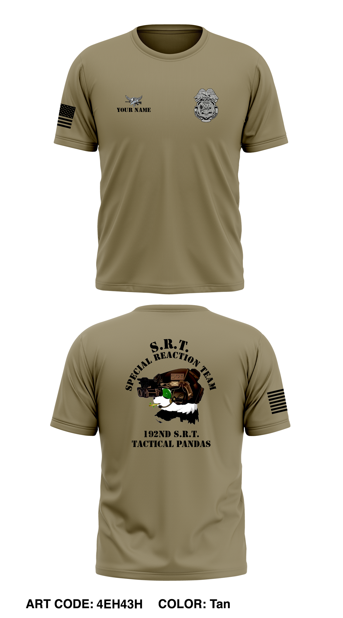 CUSTOM - 192nd MP DET Store 1  Core Men's SS Performance Tee - 4EH43H
