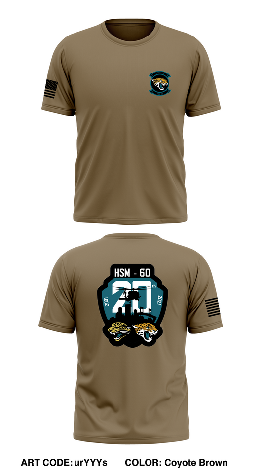 HSM-60 Store 1 Core Men's SS Performance Tee - urYYYs
