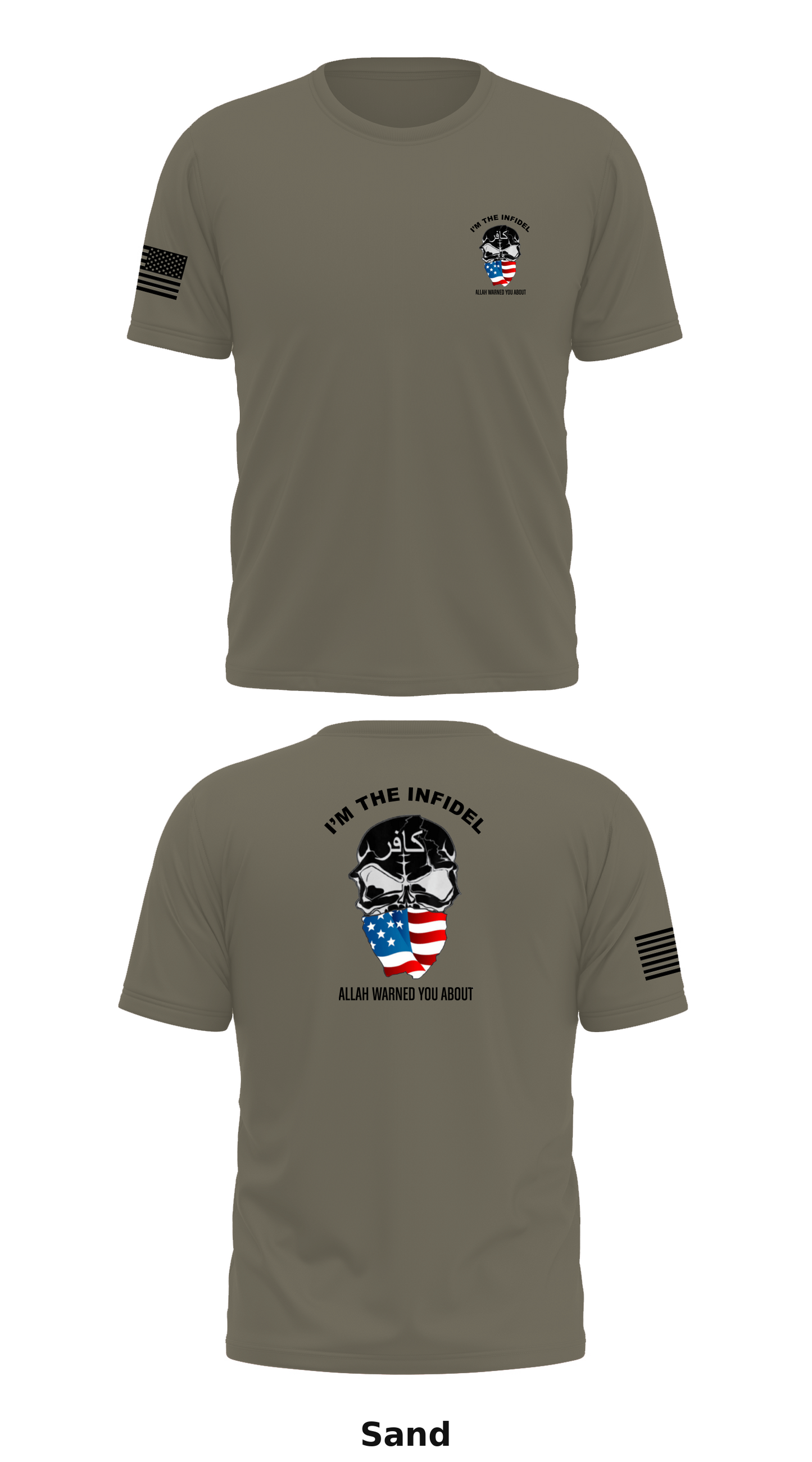 Warned You Store 1 Core Men's SS Performance Tee - 53570113583