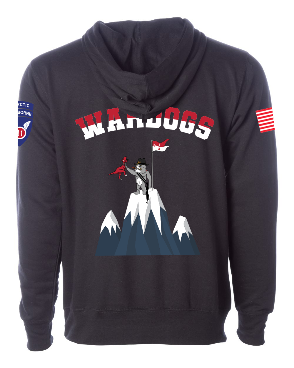War Dogs Comfort Unisex Hooded Sweatshirt - x5rg5d