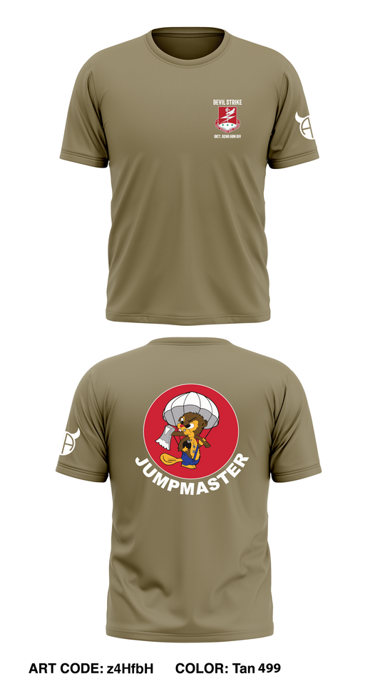 127th EN BN, 1BCT 82nd ABN Div Core Men's SS Performance Tee - z4HfbH