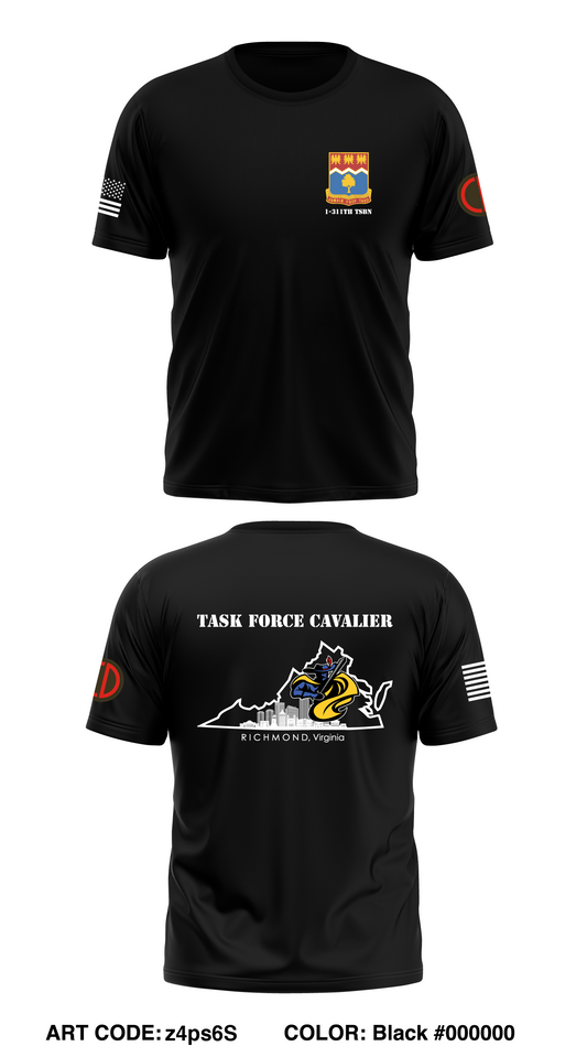 1-311th TSBn Core Men's SS Performance Tee - z4ps6S